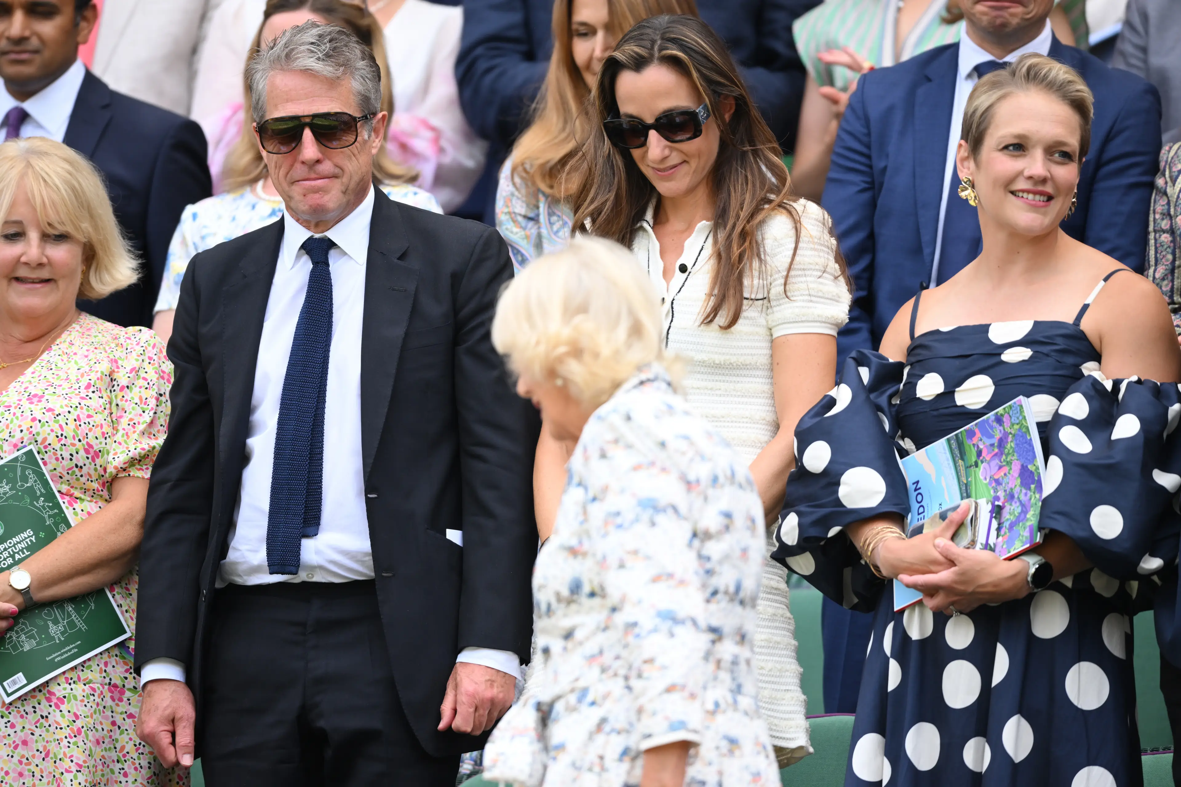 Grant joined Queen Camilla in the Royal box this year (Karwai Tang/WireImage)