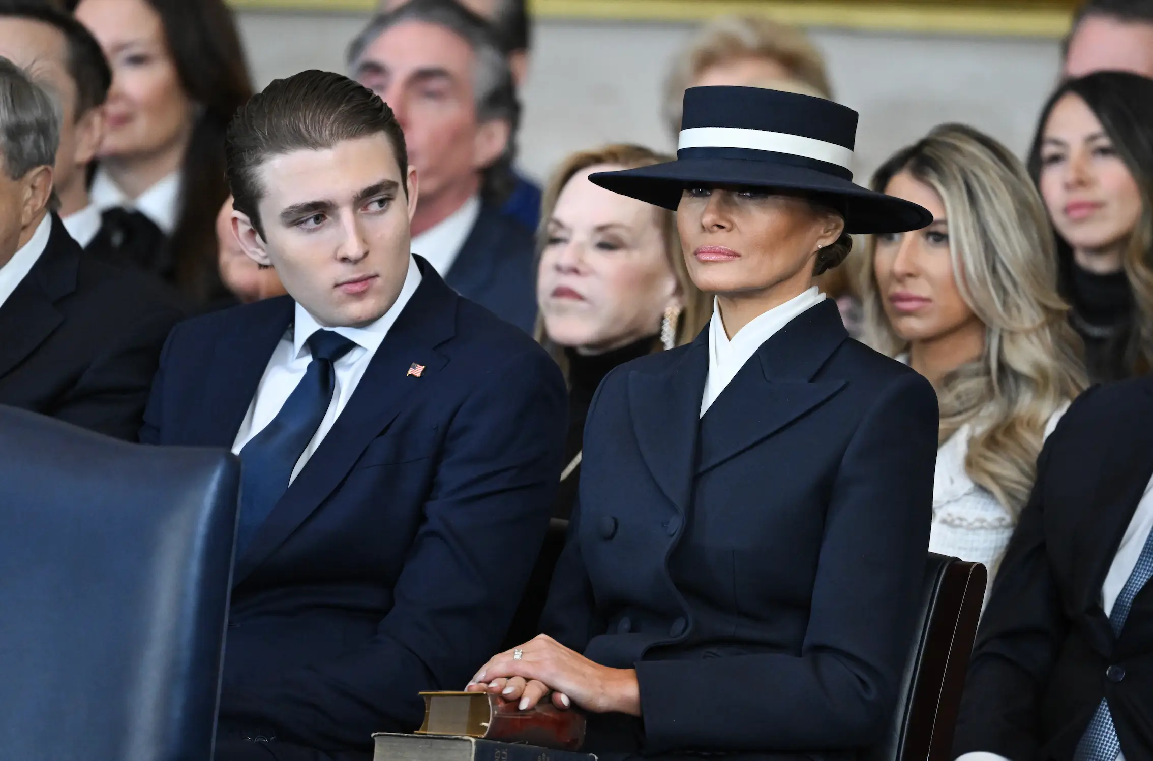 Barron's mother Melania was born in Slovenia (Saul Loeb - Pool/Getty Images)