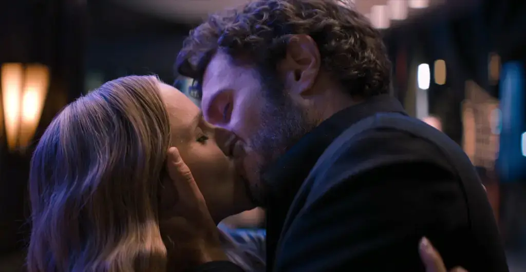 Netflix viewers across the globe swooned over the steamy kiss scene (Netflix)