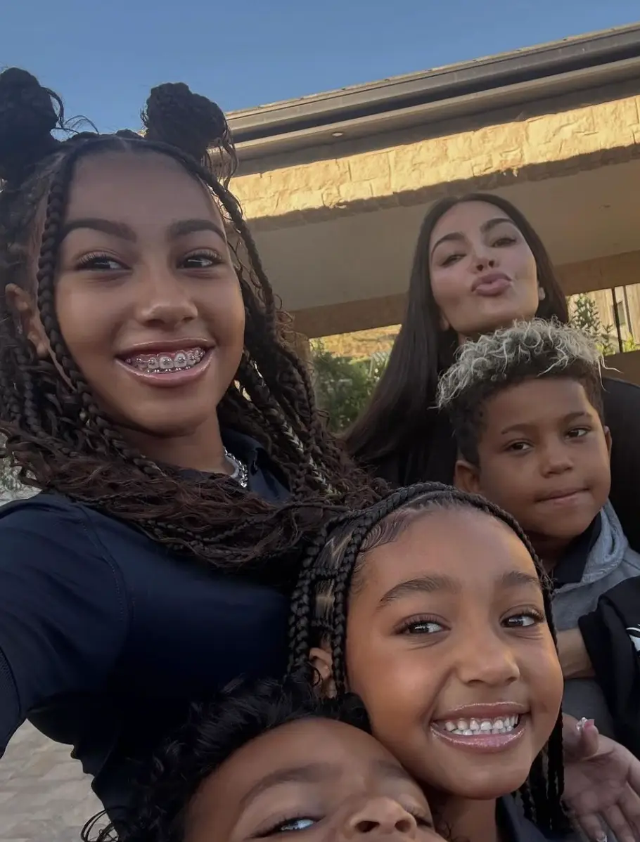 Kim opened up about feeling 'alone' when parenting her four children (Instagram/@kimkardashian)