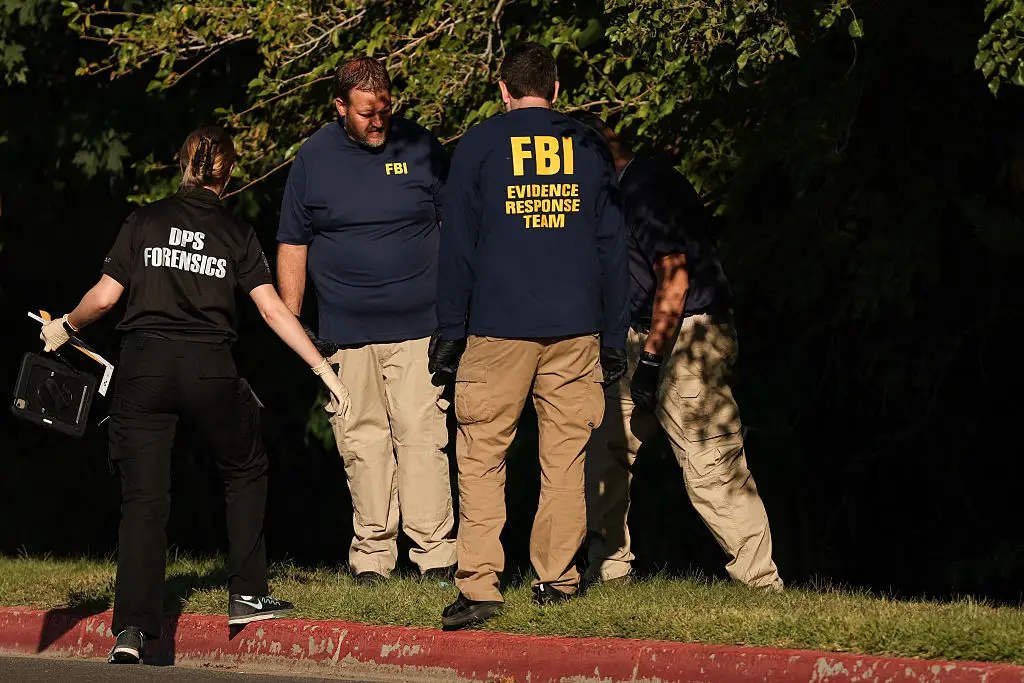 The FBI are hunting Kirk's killer (PATRICK T. FALLON/AFP via Getty Images)