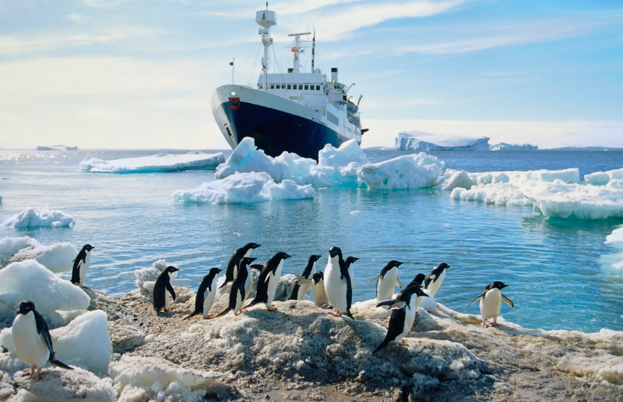 Antarctica is the home to lots of penguins, whales, and snow... but not many human visitors (Getty Stock Image)