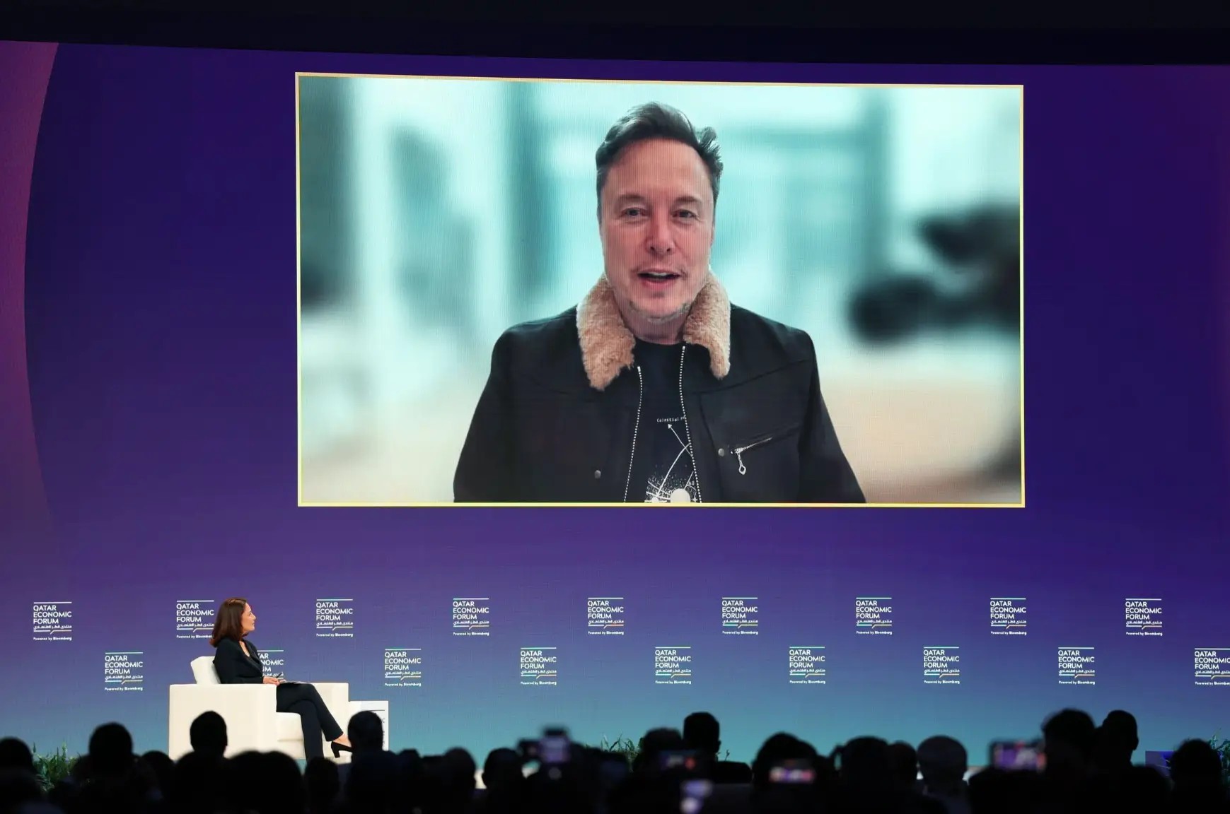 Musk spoke to press about his finances (Bloomberg / Contributor)t