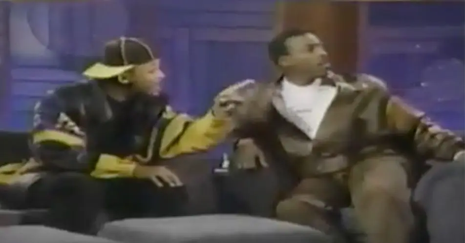 Will Smith made a joke about Arsenio Hall's bald bass player. (