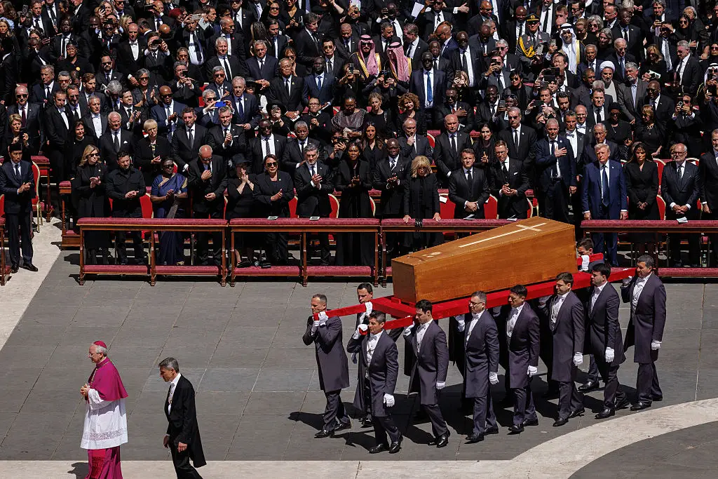 Pope Francis was laid to rest at the weekend (Dan Kitwood/Getty Images)