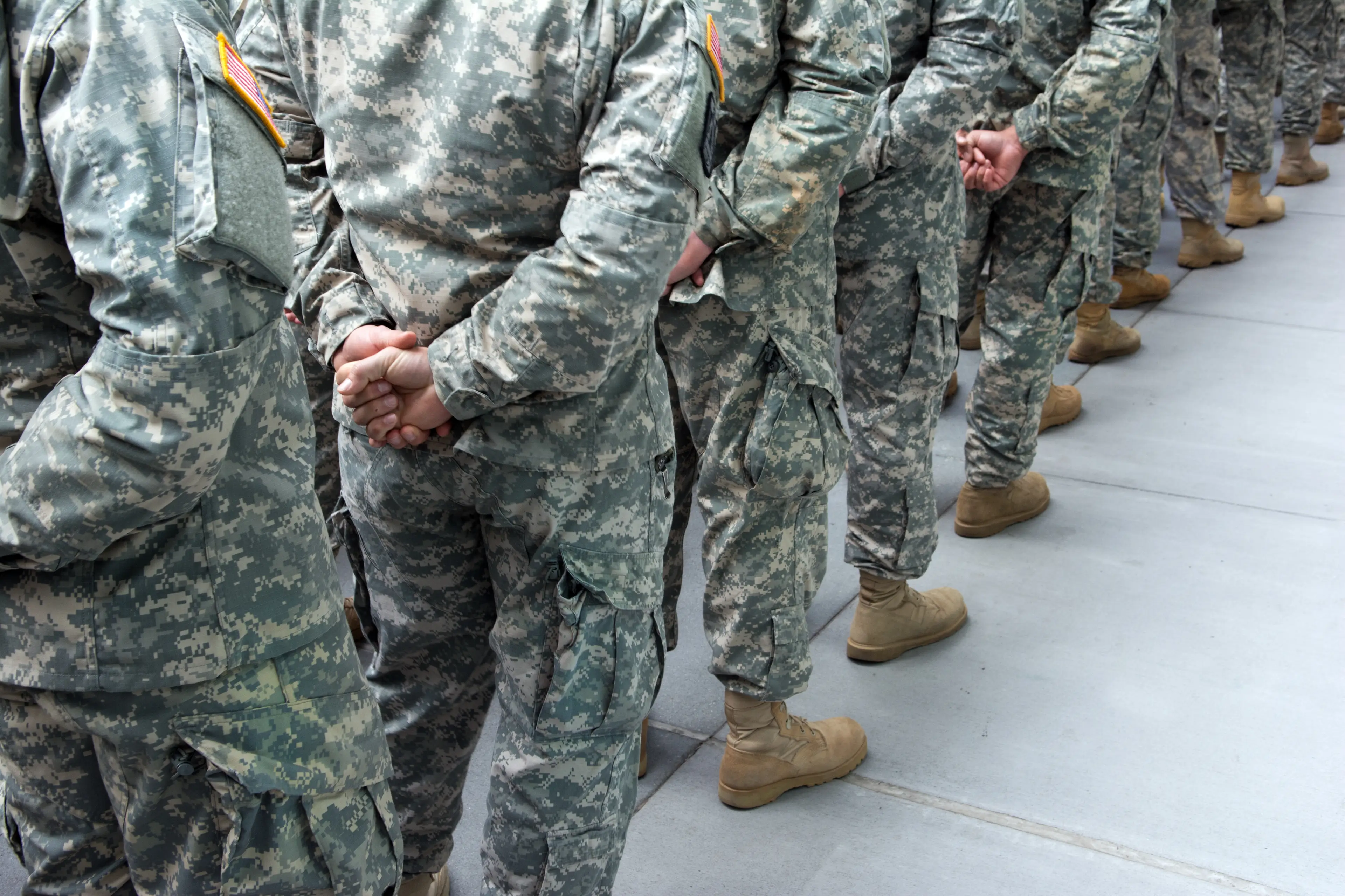 Visa holders, cadets and active-duty troops face different draft rules (Getty Stock Images)