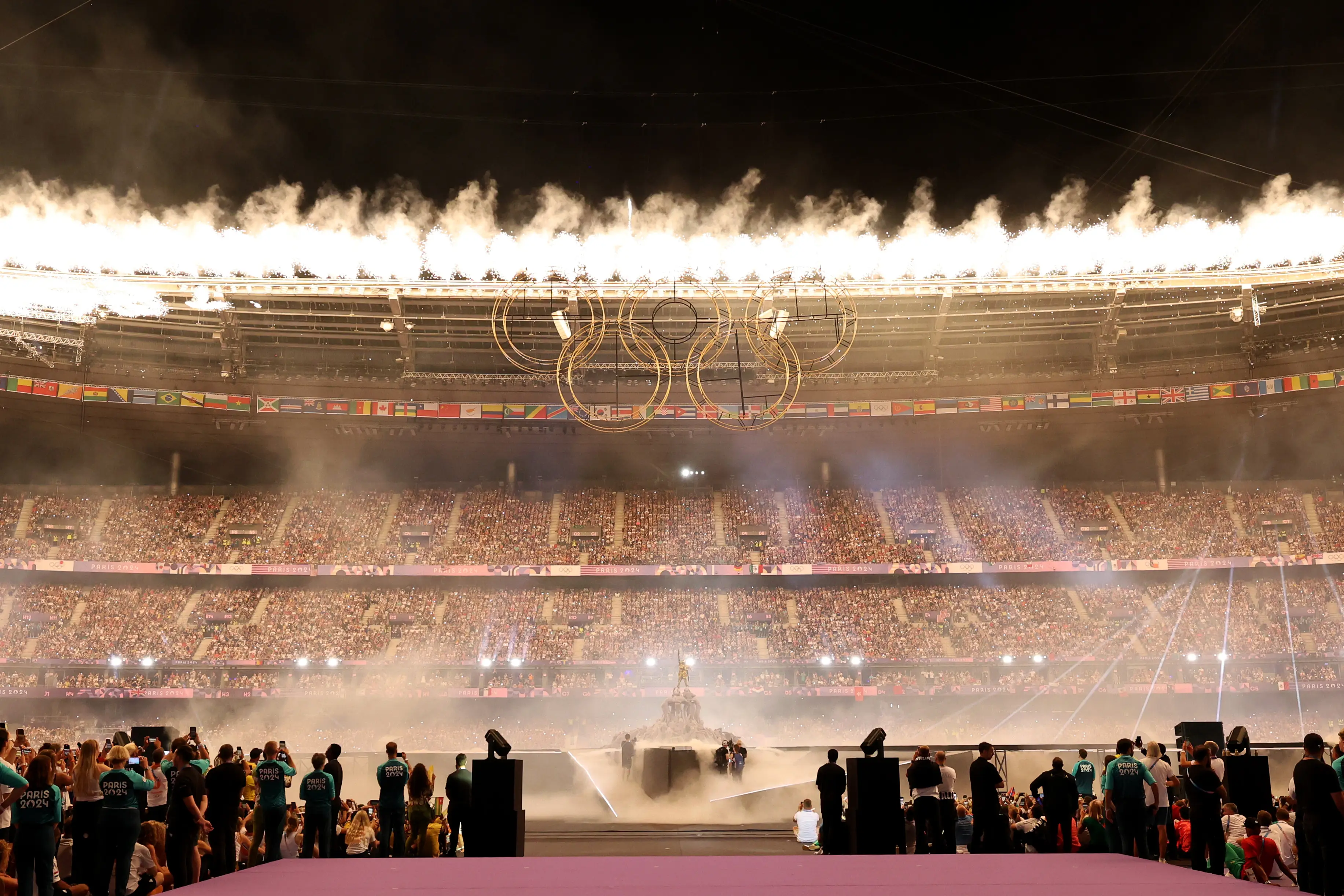 The Olympic closing ceremony took place last night. (Jamie Squire/Getty Images)