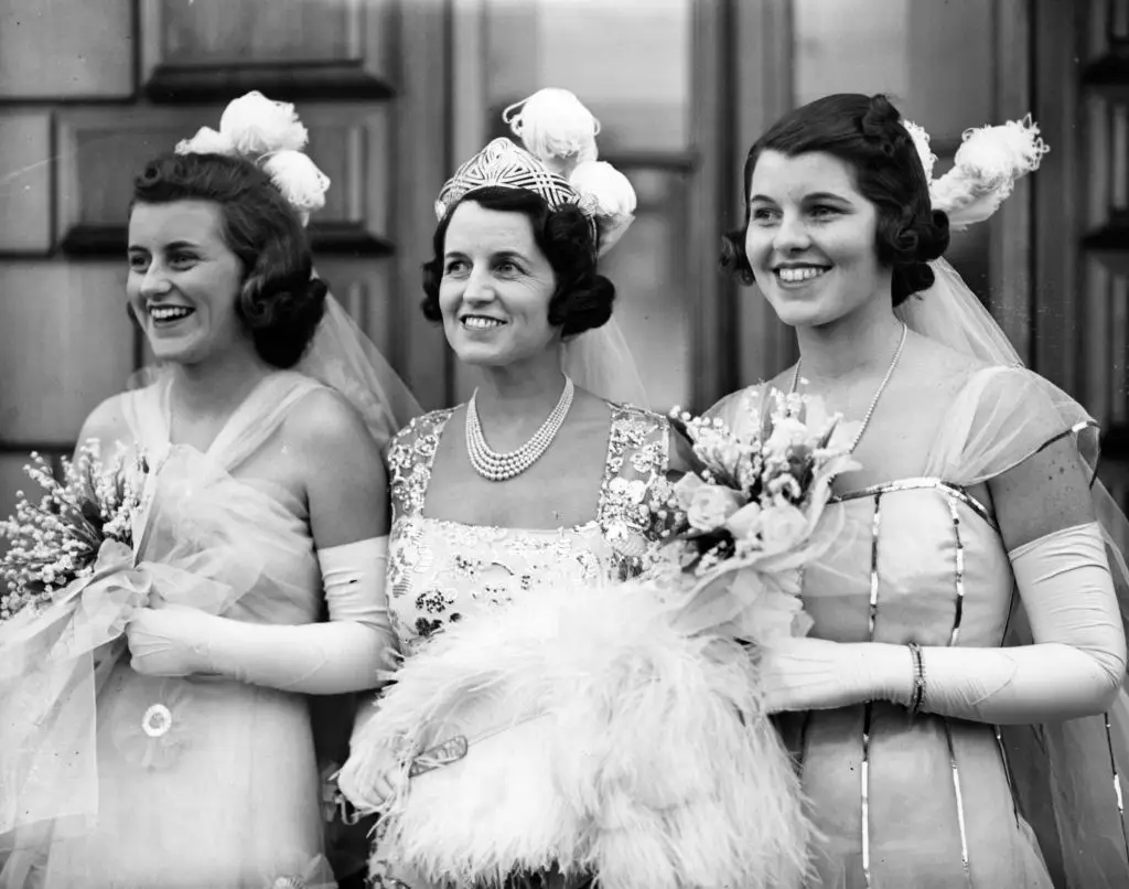 Rose Kennedy with daughters Rosemary and Kathleen (Keystone/Getty Images)