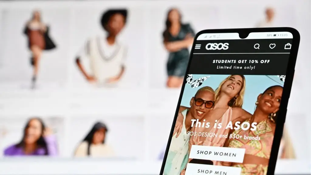 ASOS has long been the go-to for online shoppers (JUSTIN TALLIS/AFP via Getty Images)