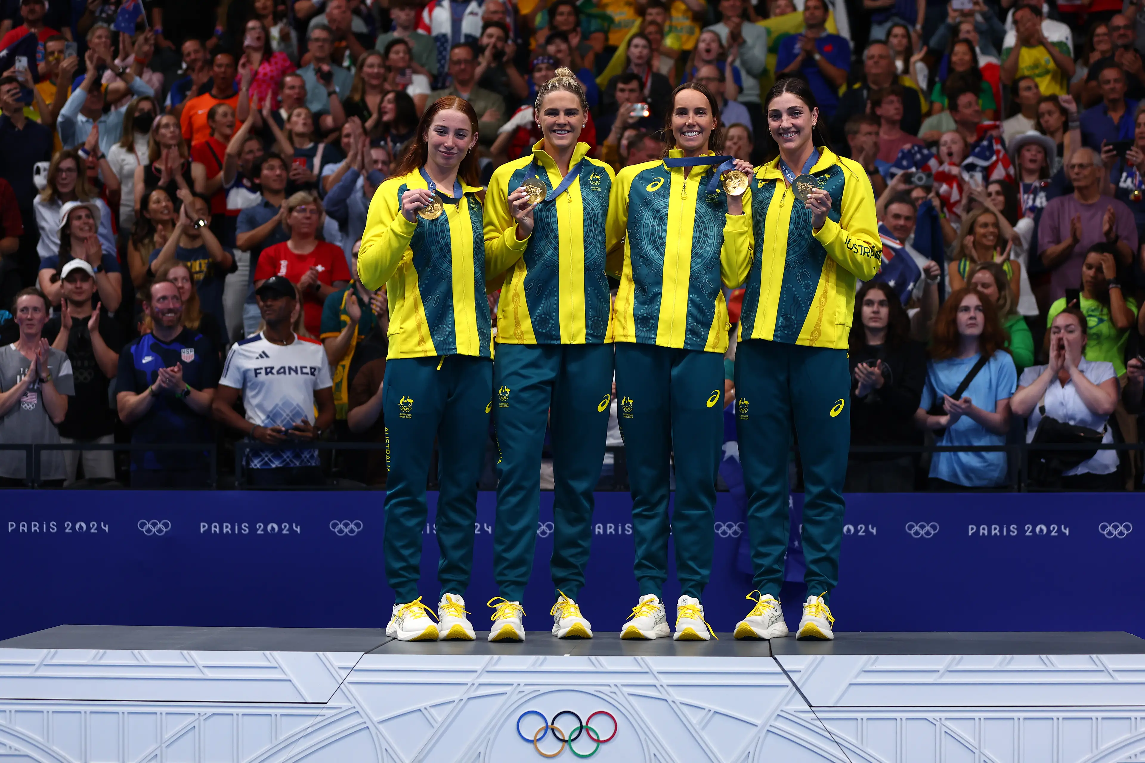 Ballard's comments came as Australia scored the gold medal (Maddie Meyer/Getty Images)