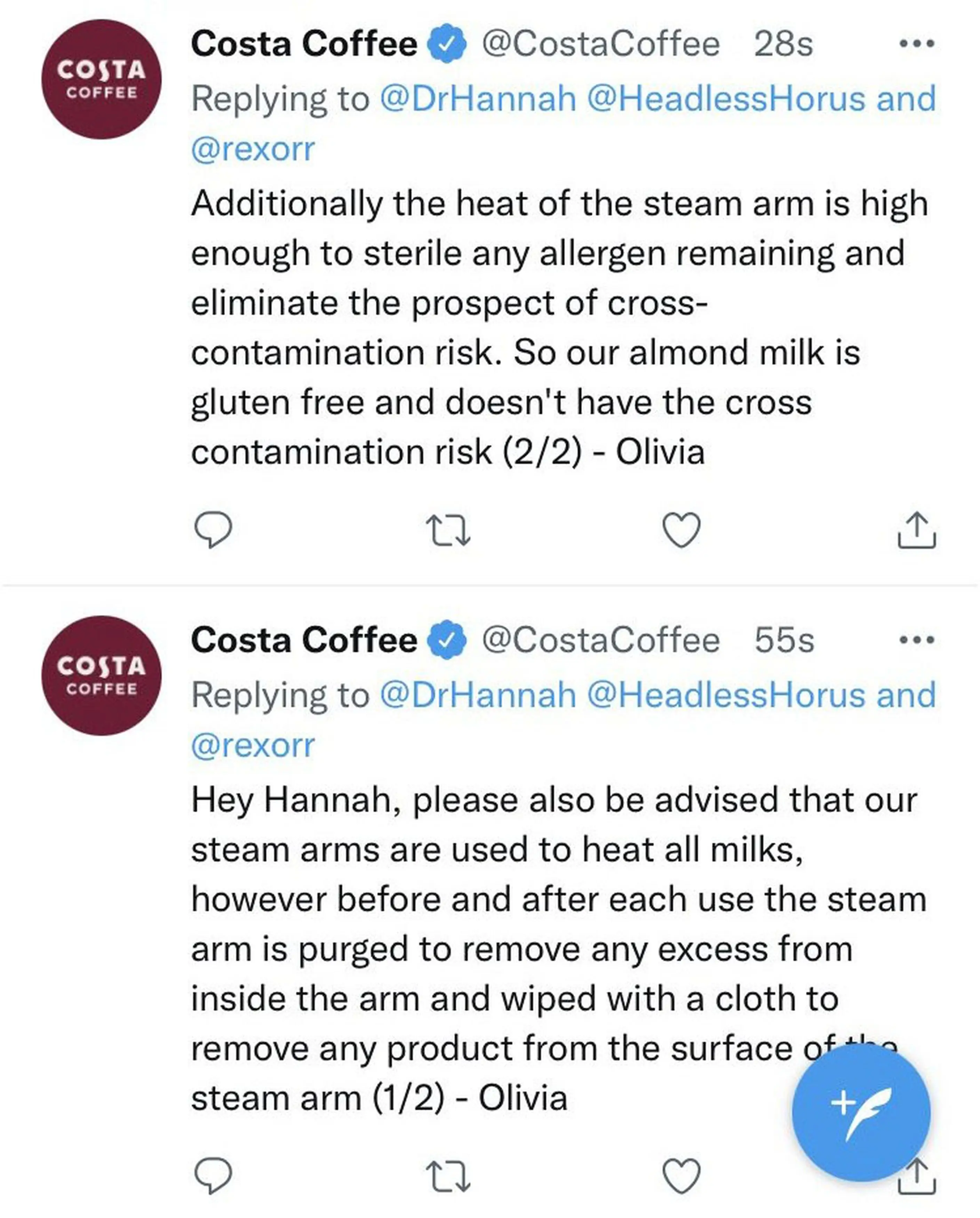 People were alarmed by the tweet (