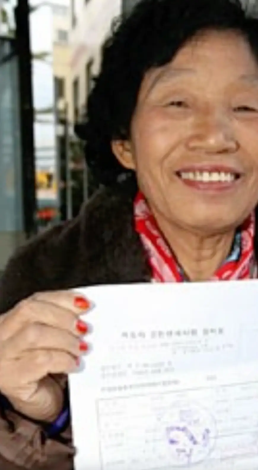 The woman took the test every single day for three whole years.