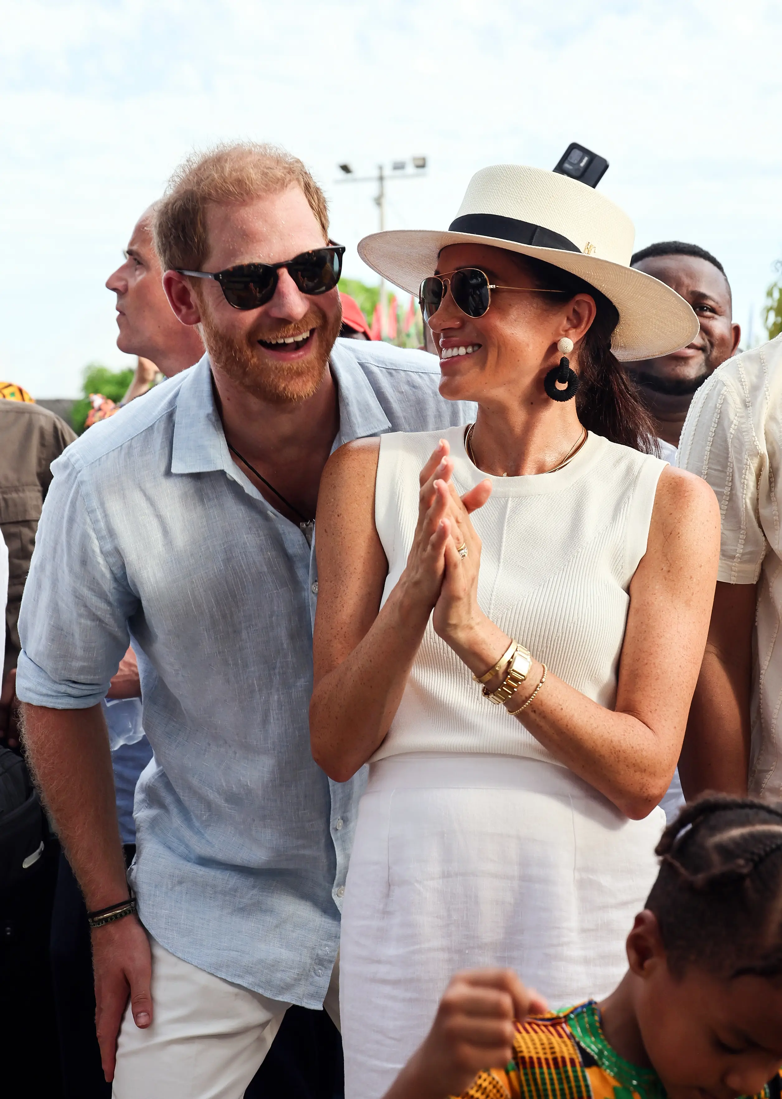 Prince Harry's cousin Lady Eliza Spencer has commented on his and Meghan Markle's return to the UK (Eric Charbonneau/Archewell Foundation via Getty Images)