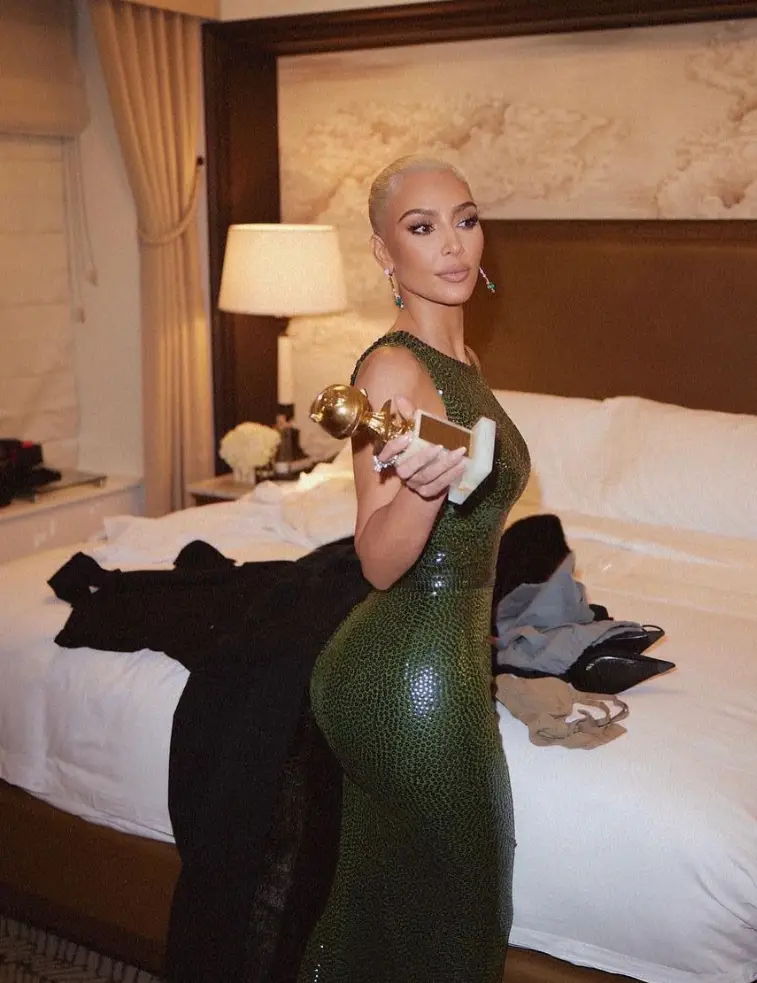 Kim wore another Marilyn dress on the night of the Met Gala.