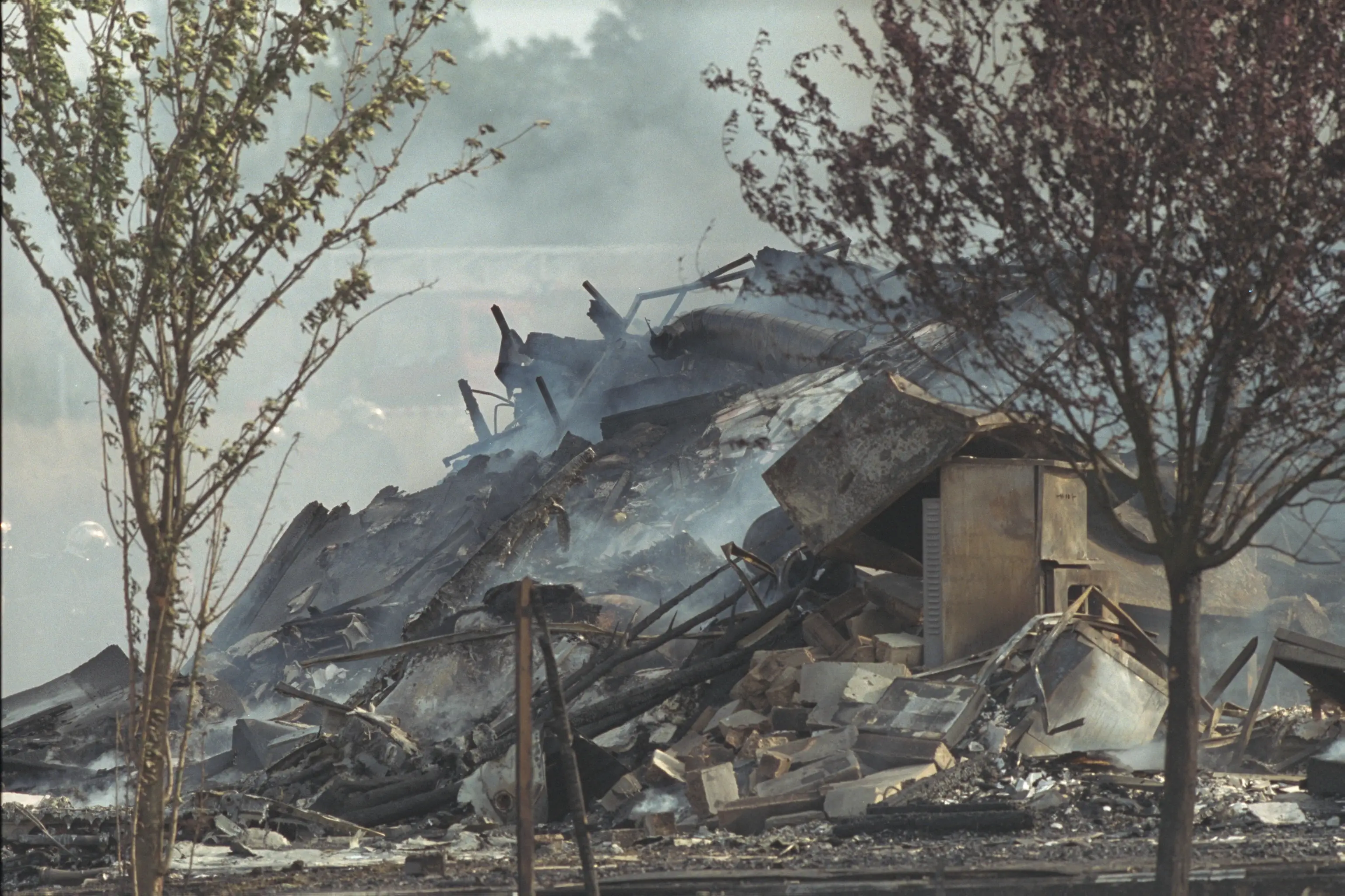 Four people on the ground were killed (Stephane Cardinale/Sygma via Getty Images)