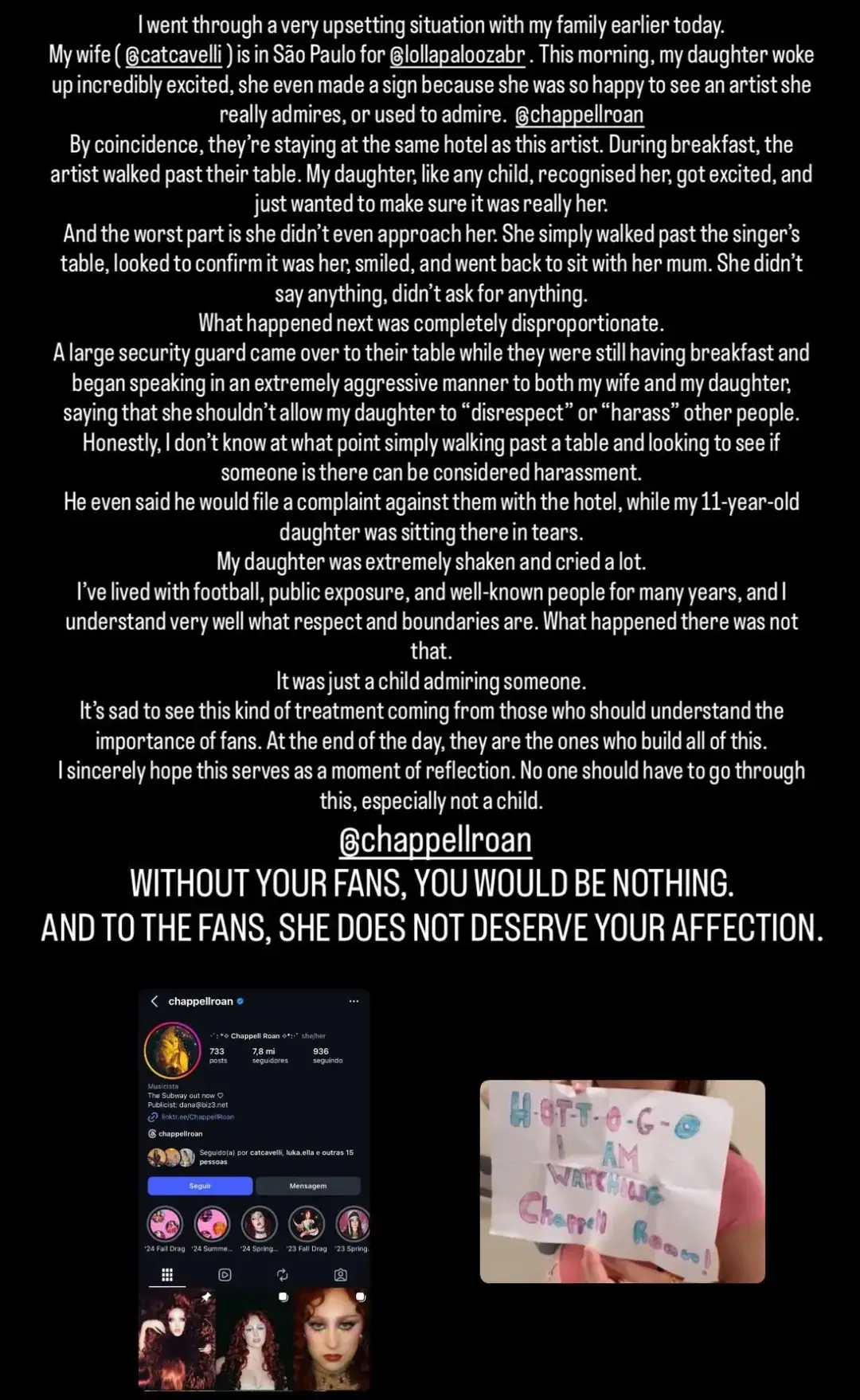 Footballer Jorginho previously released a statement (Instagram/@jorginhofrello)