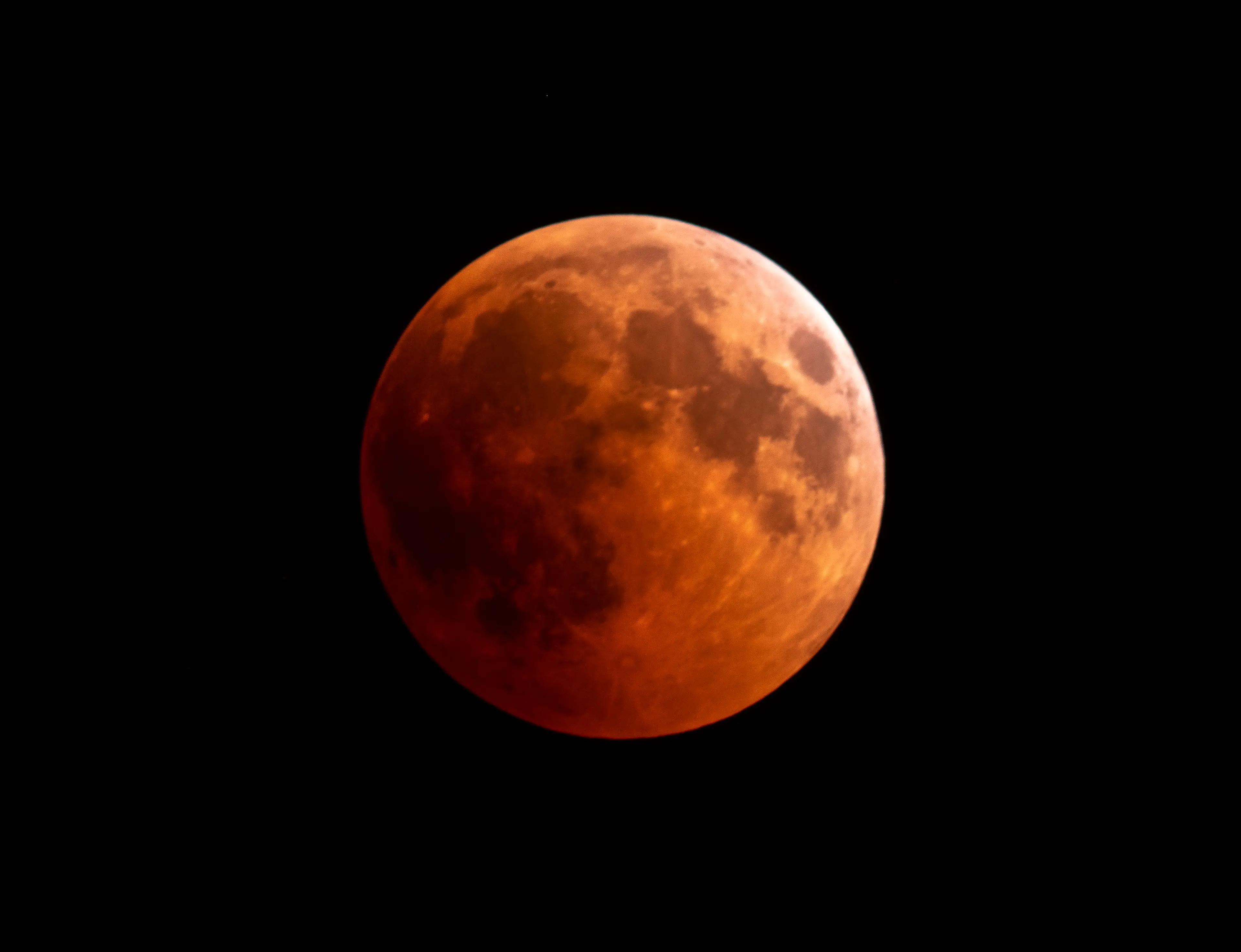 Did you stay up to watch the blood Moon? (Getty Stock Image)