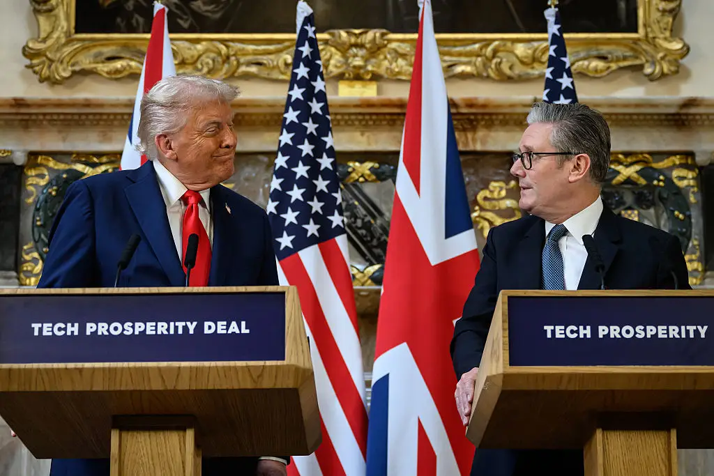 Starmer said that the English capital city isn't the 'wasteland of anarchy' it's been portrayed as by some (Leon Neal/Getty Images)