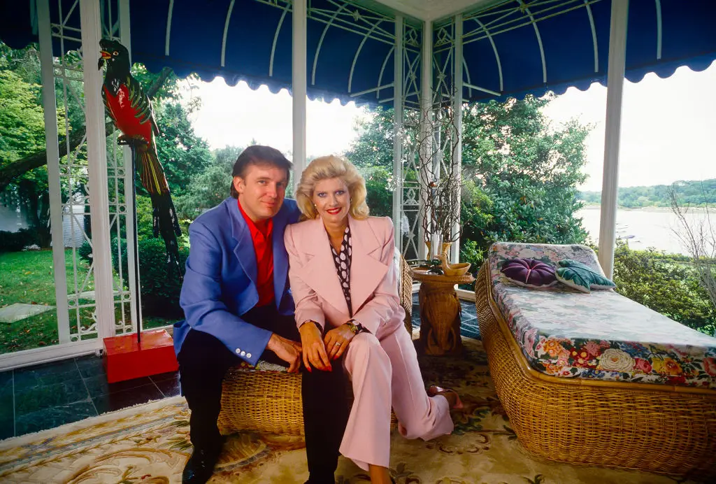 Theories have been shared about why Ivana has been buried at a golf course (Joe McNally / Contributor)