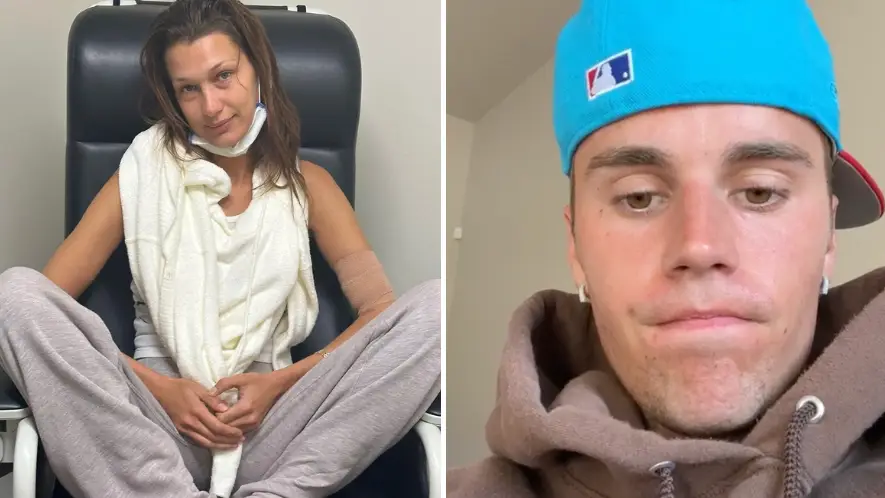 Instagram/@bellahadid/Instagram/@justinbieber