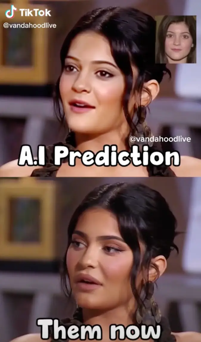 The team used a series of virtual tools, past interviews and images of the Kardashians, to create their 'unaltered' faces.