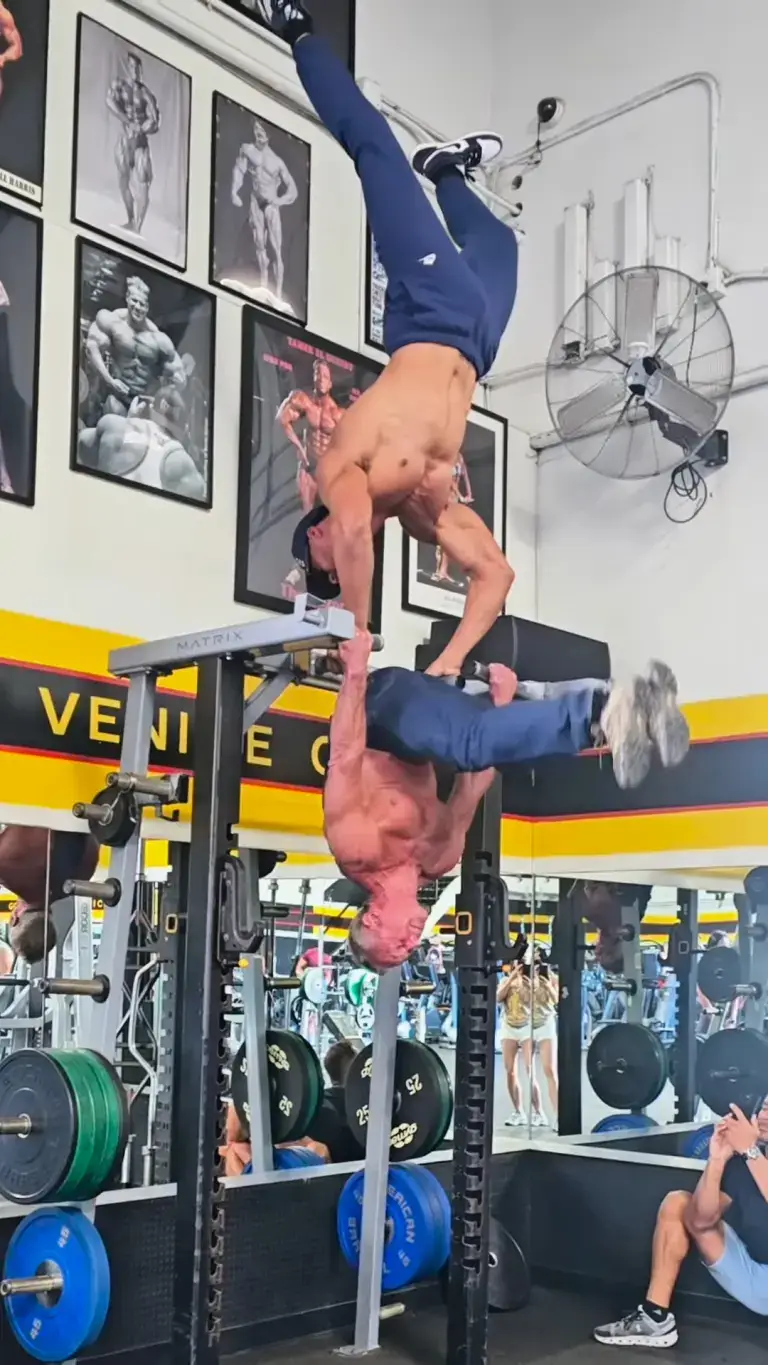 He just said that he'd 'gotten used' to wearing jeans while working out (Instagram/@robertfkennedyjr)