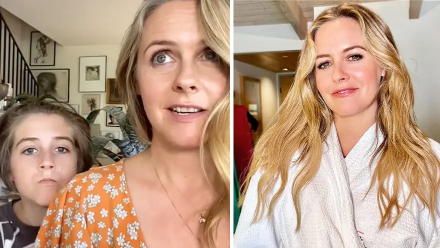 Alicia Silverstone Says She Still Shares Bed With 11-Year-Old Son