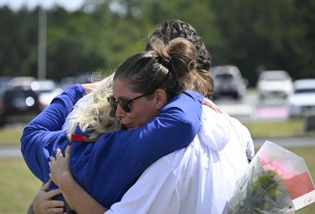 People have been gathering to pay their respects (Peter Zay/Anadolu via Getty Images)