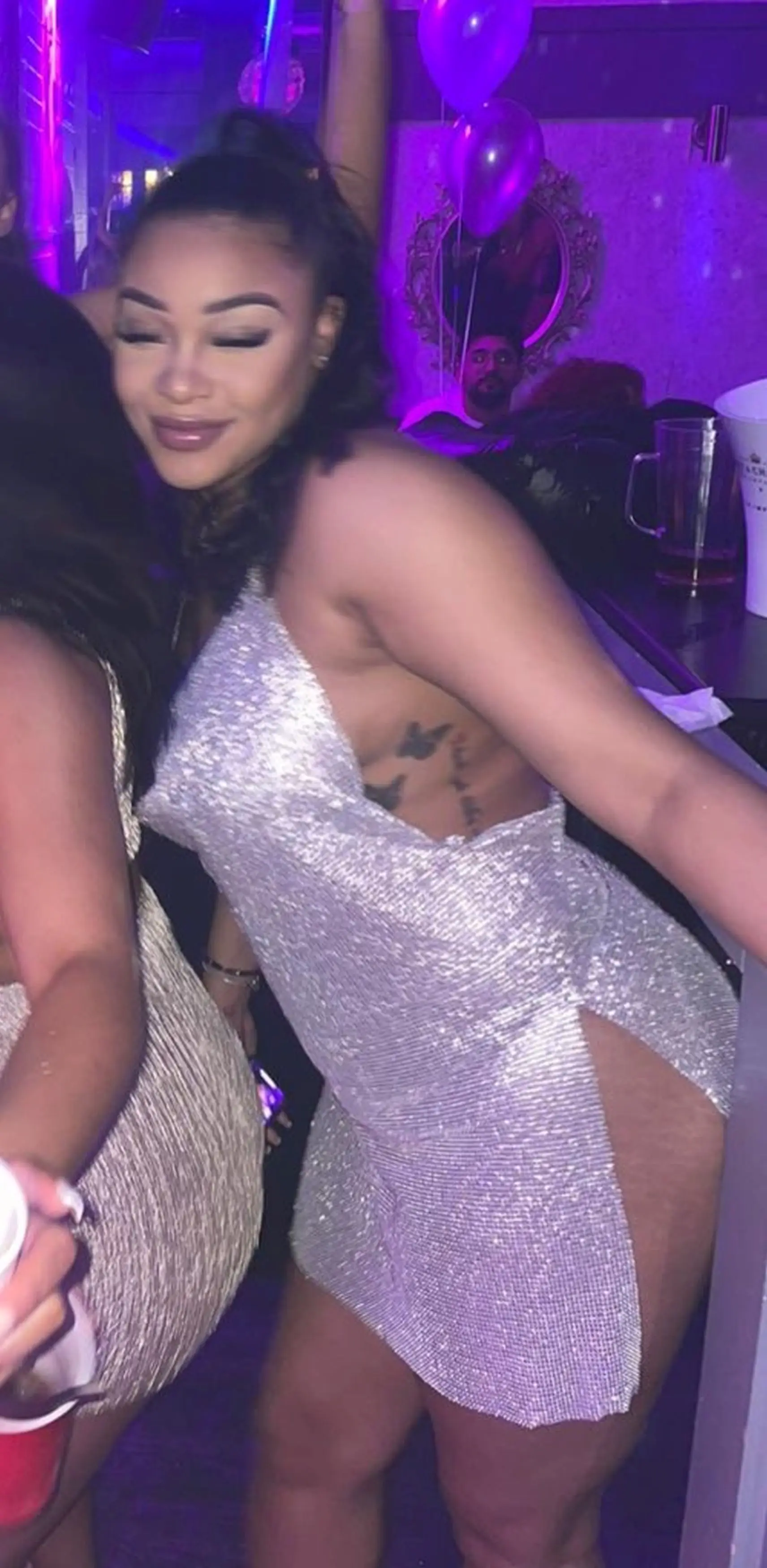 The dress was fine at the start of the night (