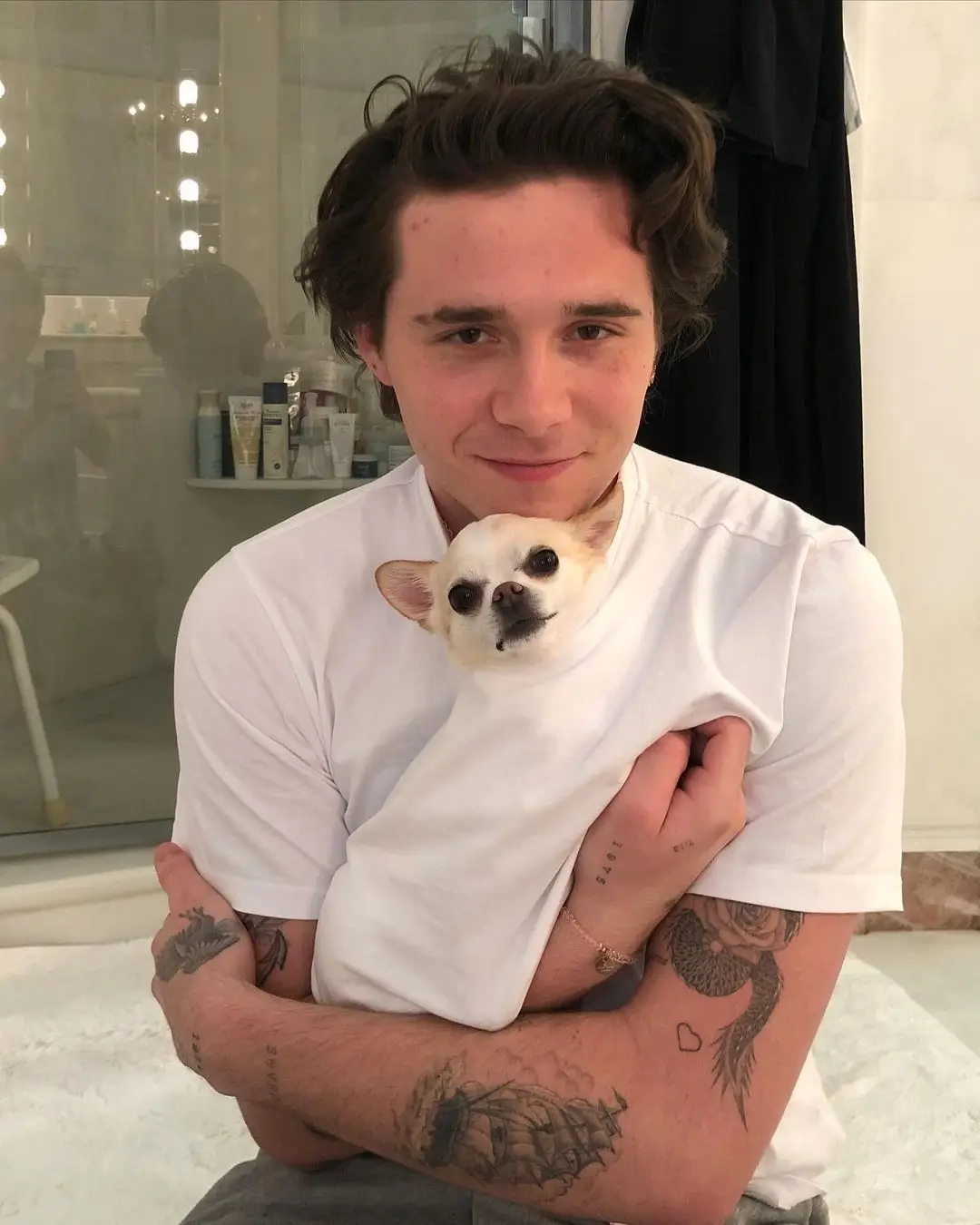 Nicola said she was 'heartbroken' over Nala's death (Instagram/@nicolaannepeltzbeckham)