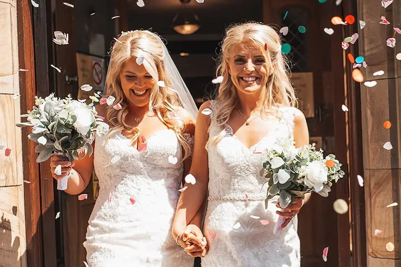 Natalie and Nik met in 2021 and married two years later (SWNS)