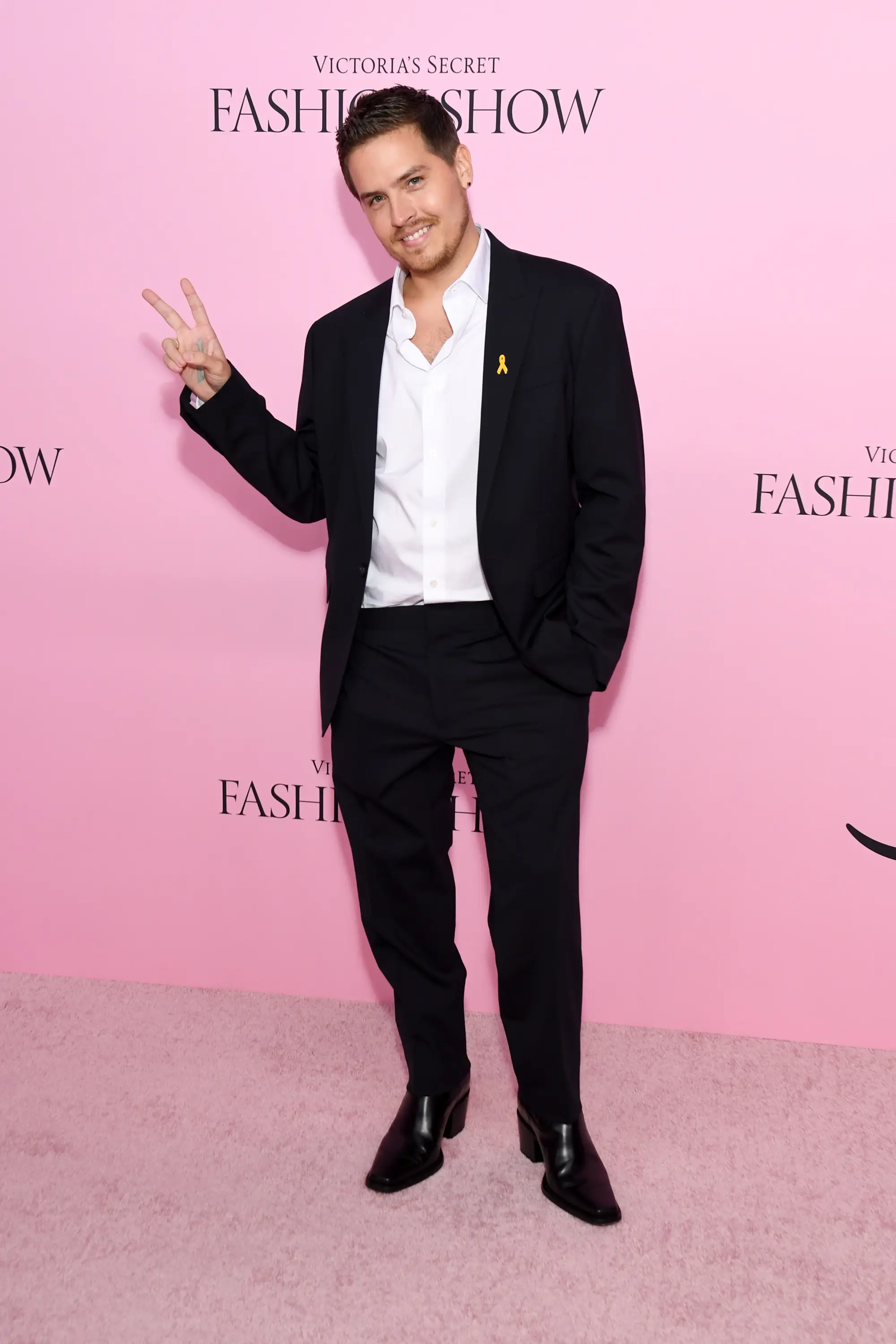 Sprouse joked about inviting the intruder onto the show (Kristina Bumphrey/Variety via Getty Images)