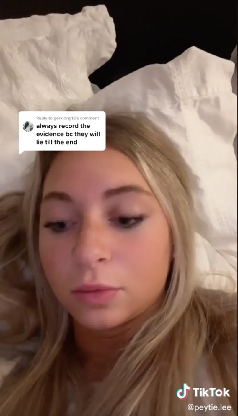 Peyton chose to dump her boyfriend (