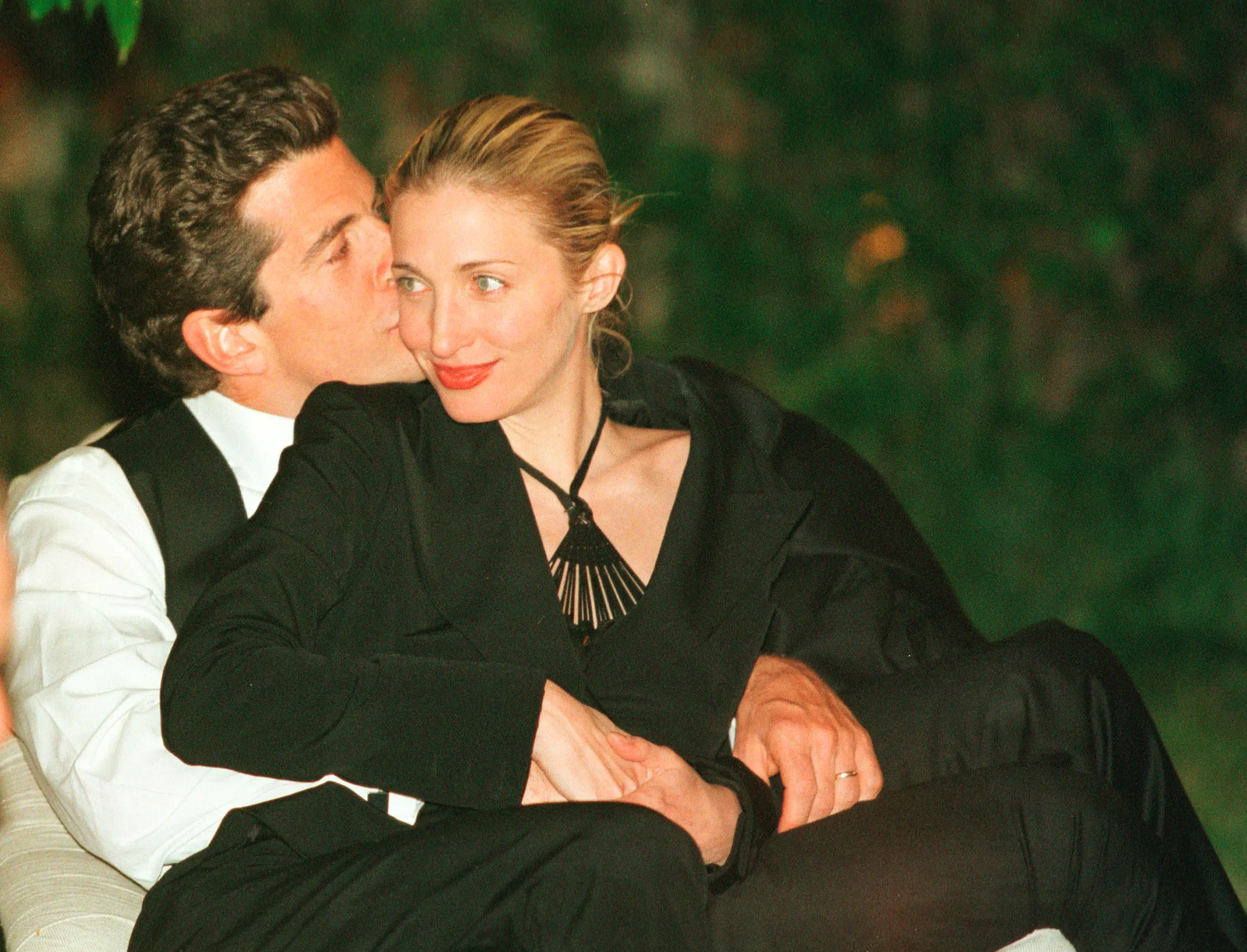 Diana warned the couple of what the paparazzi were like 'in Europe' (Tyler Mallory/Liaison / Getty Images)