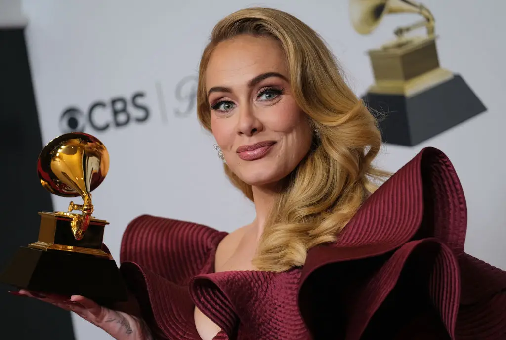 Adele has openly discussed her sciatica on stage to her fans (CHRIS DELMAS / Contributor / Getty Images)