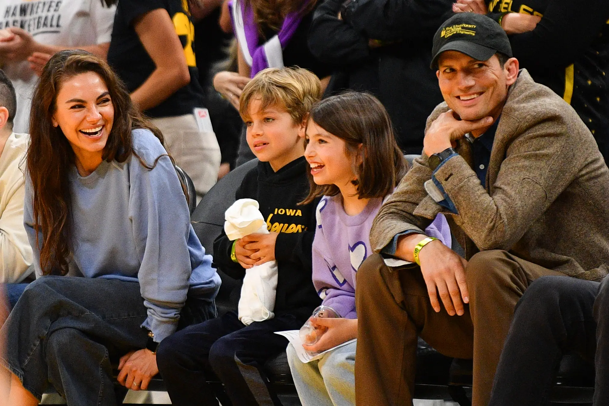The couple share two children. (Brian Rothmuller/Icon Sportswire via Getty Images)