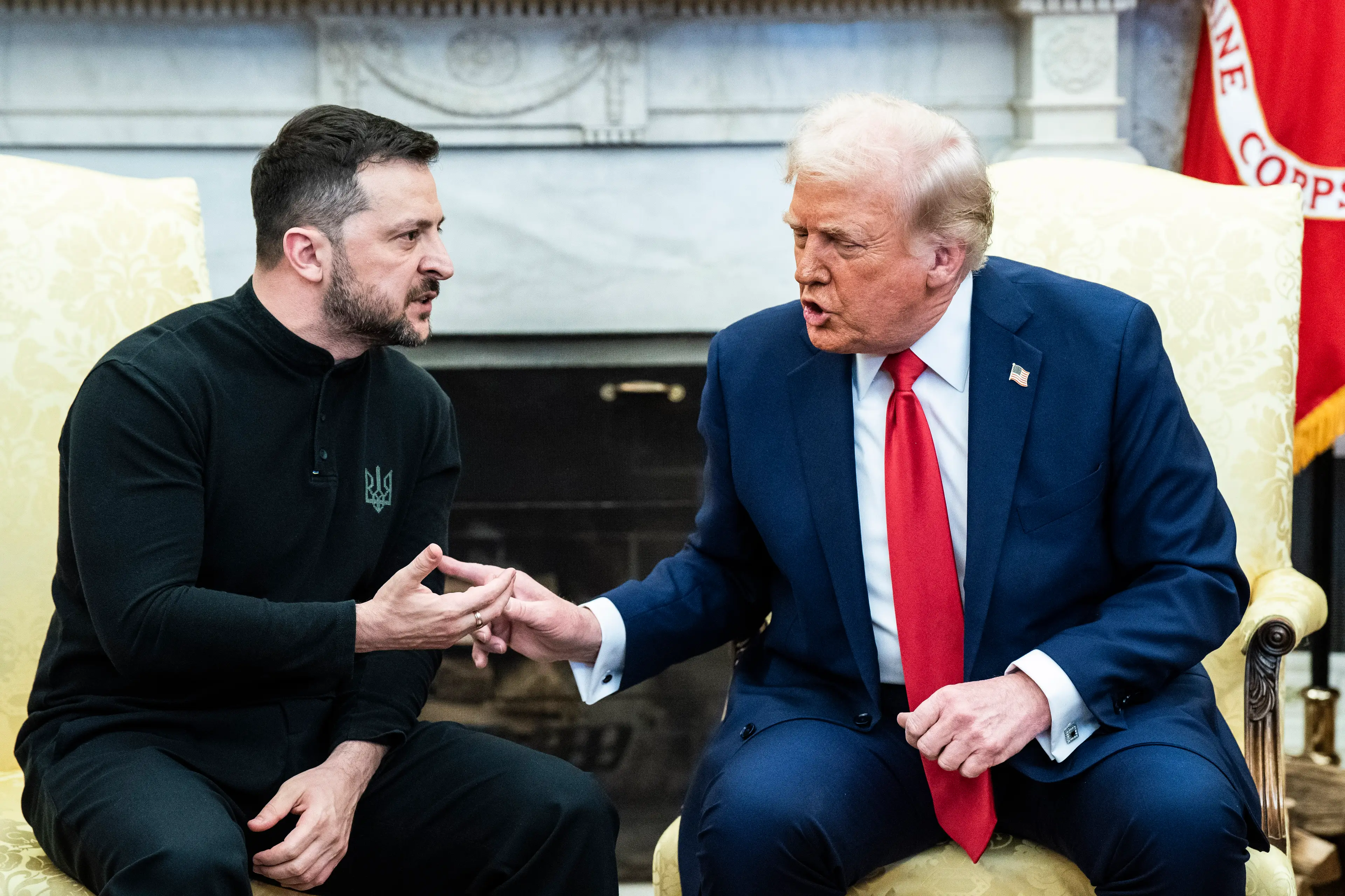 Zelenskyy met with Trump in March (Jabin Botsford/The Washington Post via Getty Images)