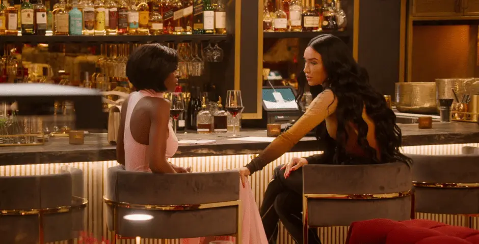 Bre told Chelsea about some supposed cheating claims (Netflix)