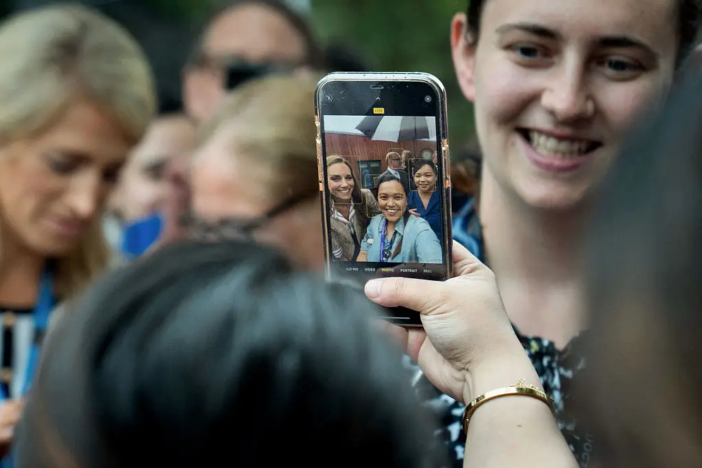 The Prince and Princess of Wales have taken a different approach to the rest of the Royal Family when it comes to selfies (STEFAN ROUSSEAU / Getty Images)