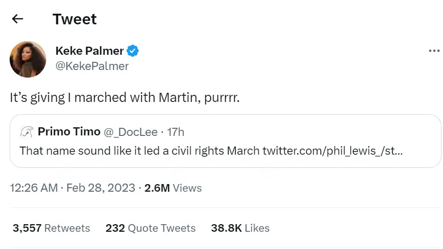 Keke Palmer responded to trolls on social media.