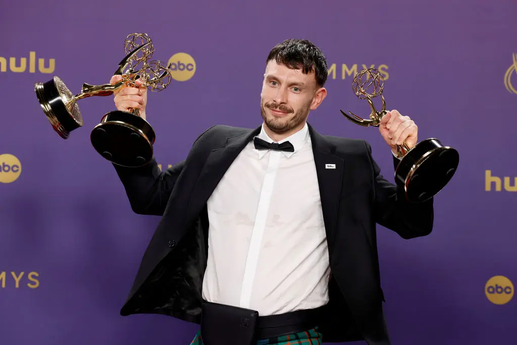Richard Gadd took home three Emmy awards for Baby Reindeer (	Frazer Harrison / Staff / Getty Images)