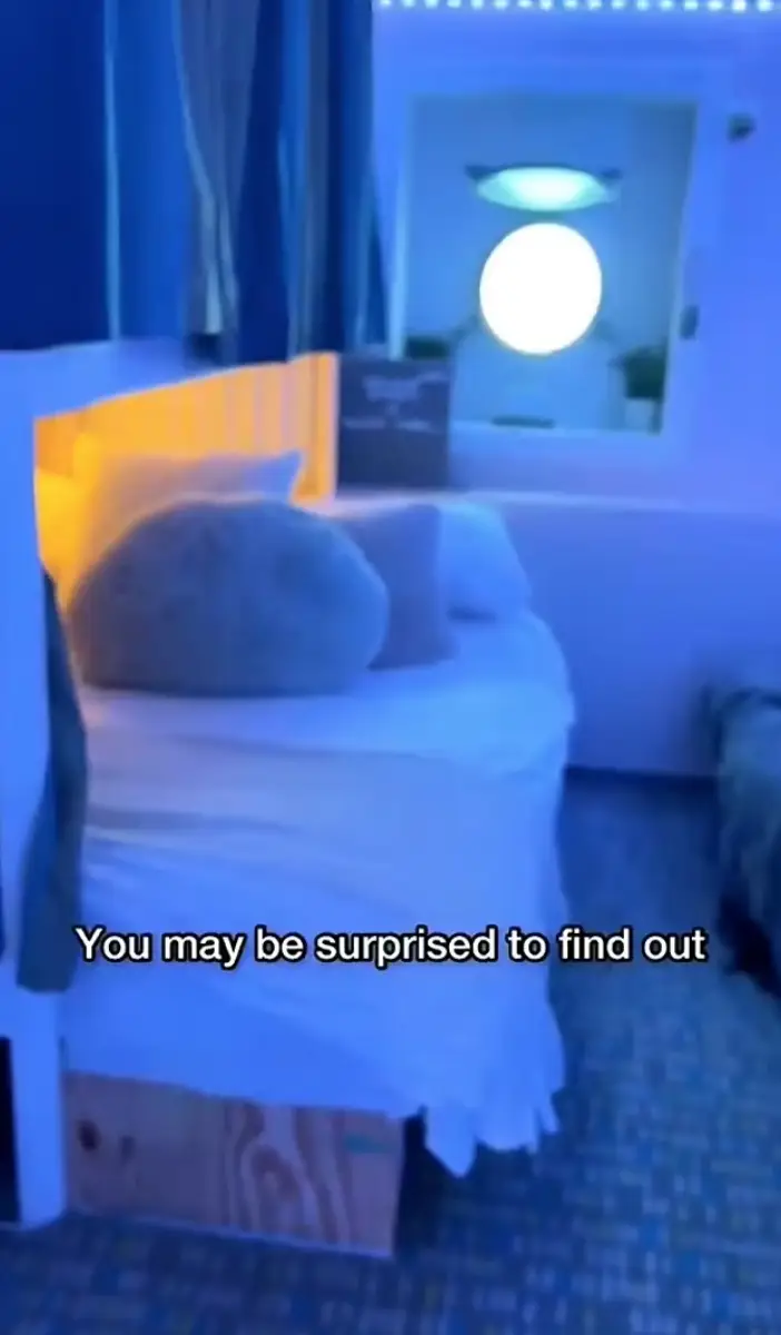 Her accommodation, which comes with an ensuite bathroom, and meals in the crew mess are free.