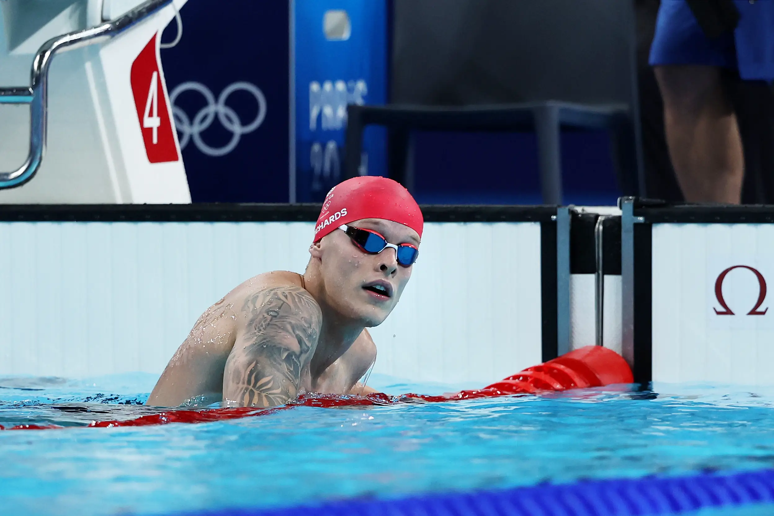 Olympian swimmer Matt Richards was convinced he'd won the gold medal in the men's 200m freestyle. (Quinn Rooney/Getty Images)