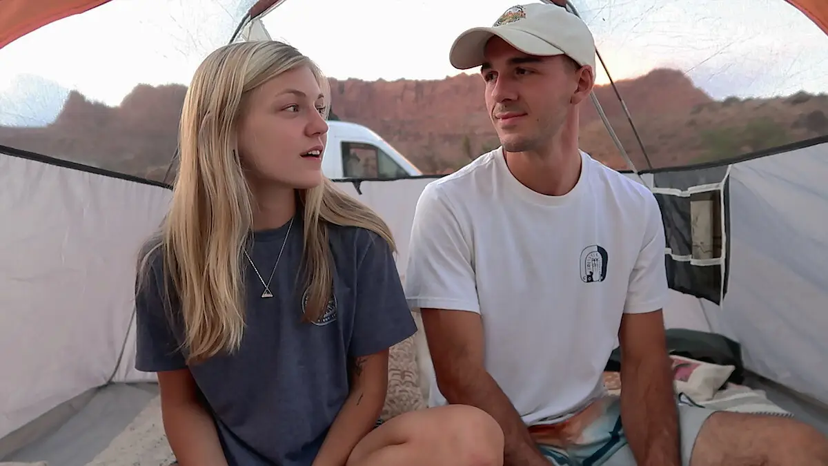 The couple shared a YouTube channel together (YouTube/@nomadicstatik4941)