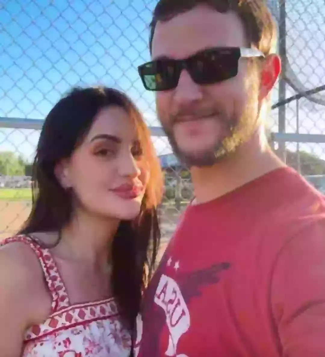 Bradley has revealed he is 'concerned' for his wife who is still being detained after her visa expired (Facebook/Bradley Bartell)