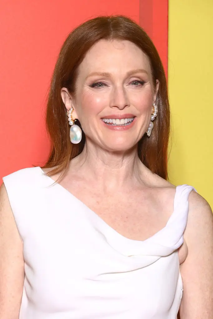 Julianne Moore's 2007 children's book, Freckleface Strawberry, has been 'banned' by Trump (Marc Piasecki / Contributor / Getty Images)