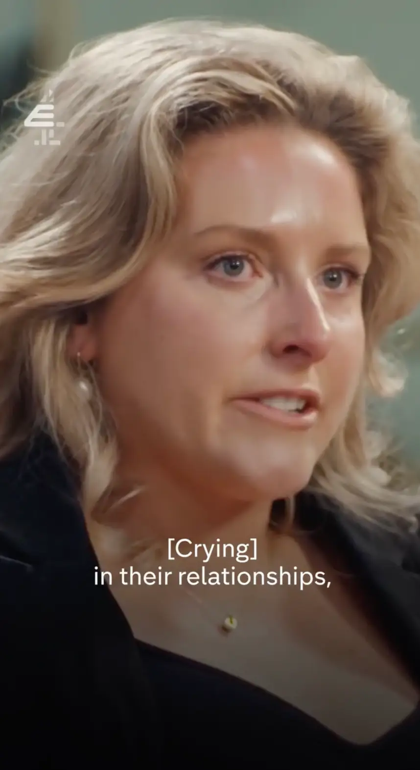 Emma was brought to tears during their departure (Channel 4)