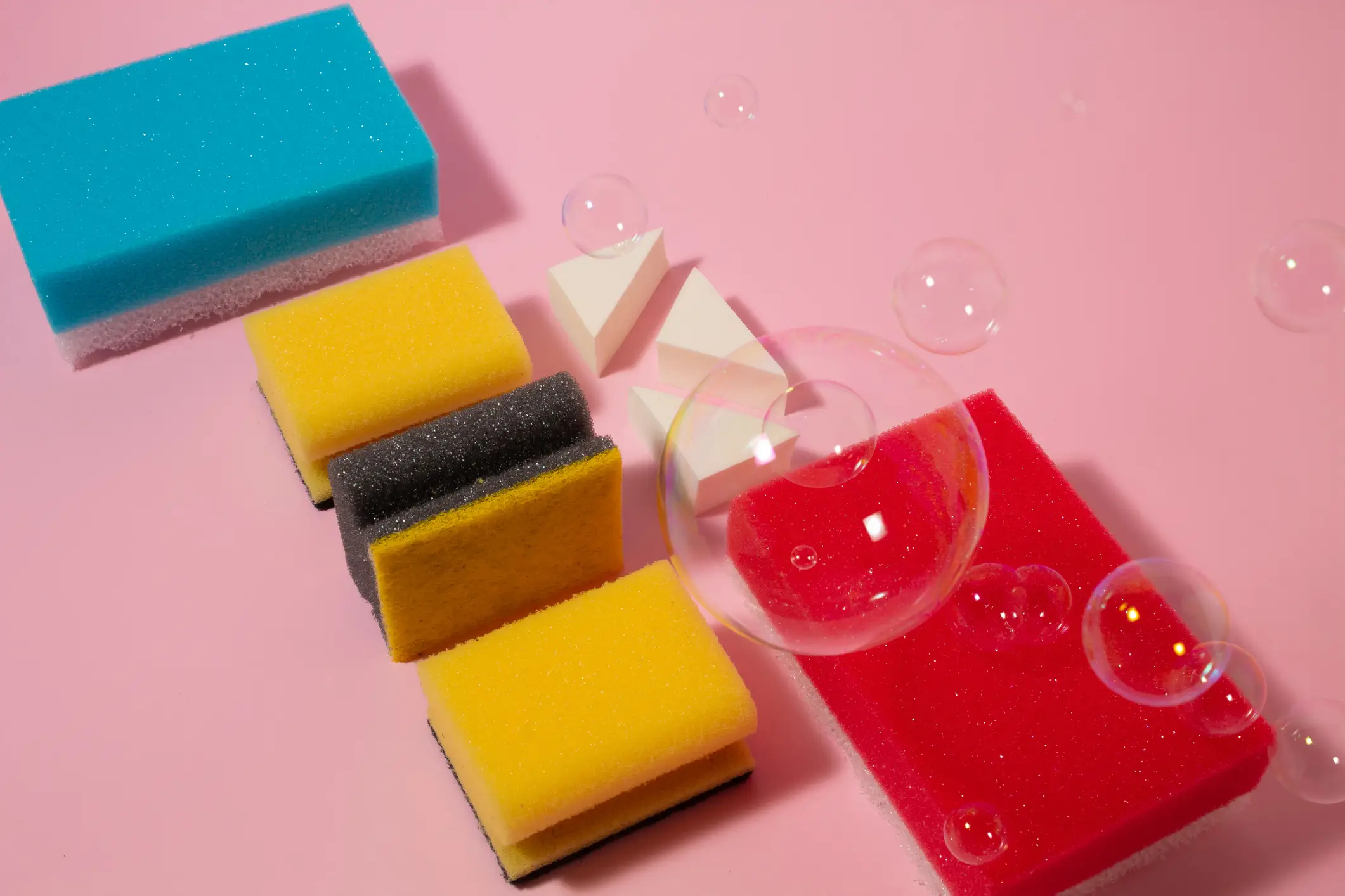 The product that researchers delved into are popular 'magic sponges' AKA melamine sponges (Getty Stock Image)