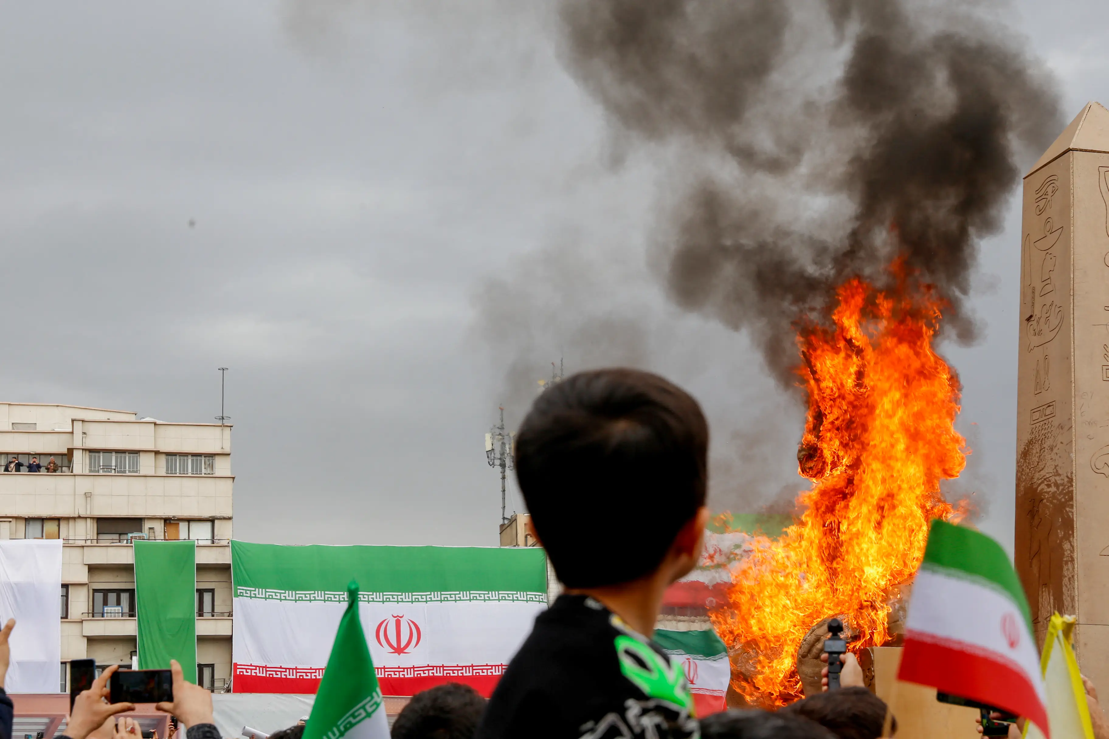 Hamilton-Parker predicted further strikes on Iran (Babak / Middle East Images / AFP via Getty Images)