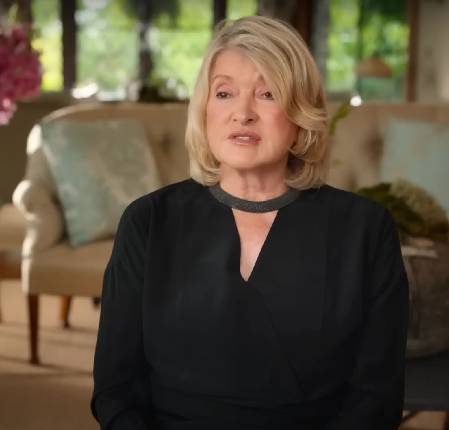 The 83-year-old TV star shared with fans a glimpse into her life (Netflix)